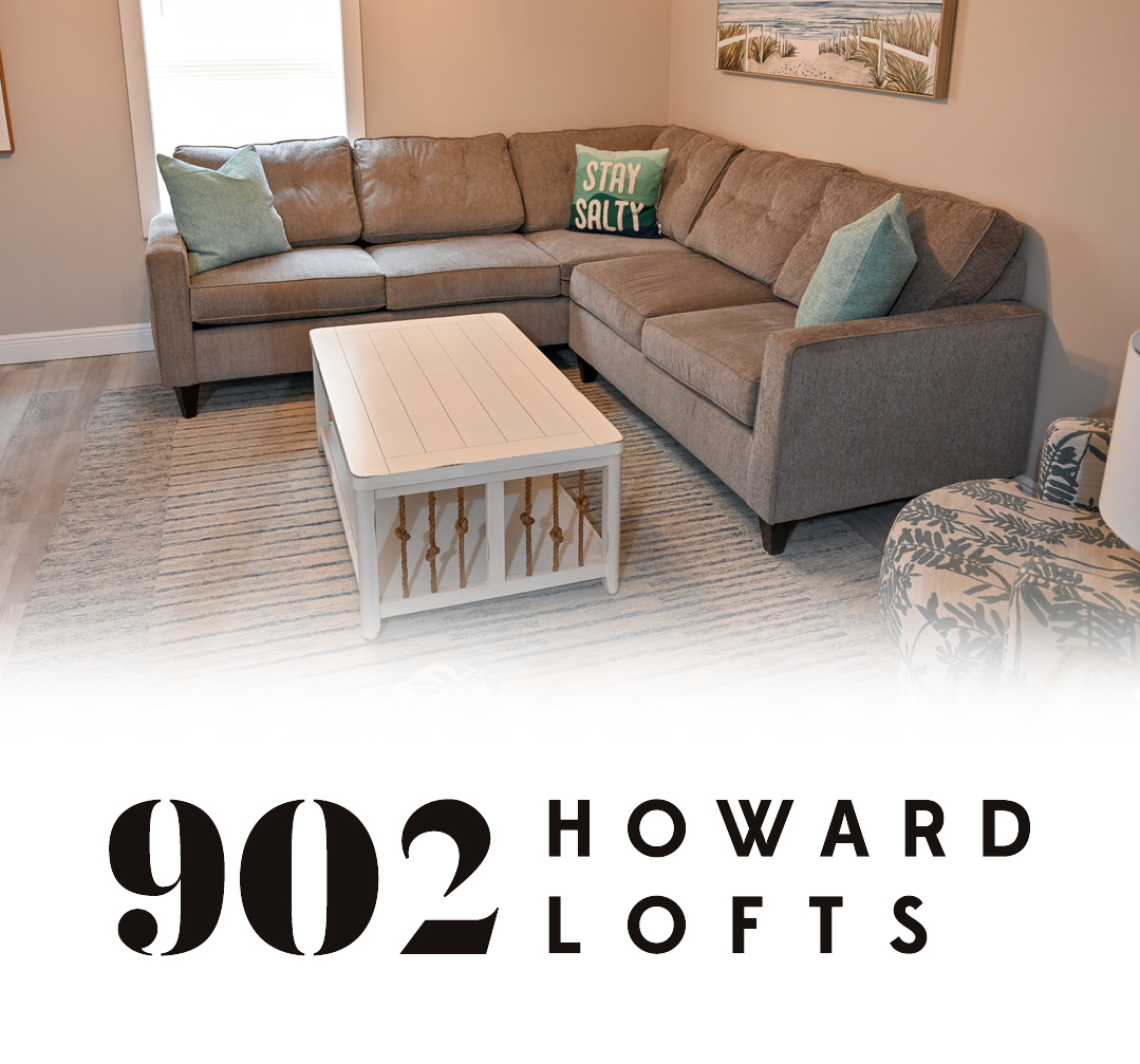 A Sofa Set in the Living Room | Gulf Coast Beach Hotels